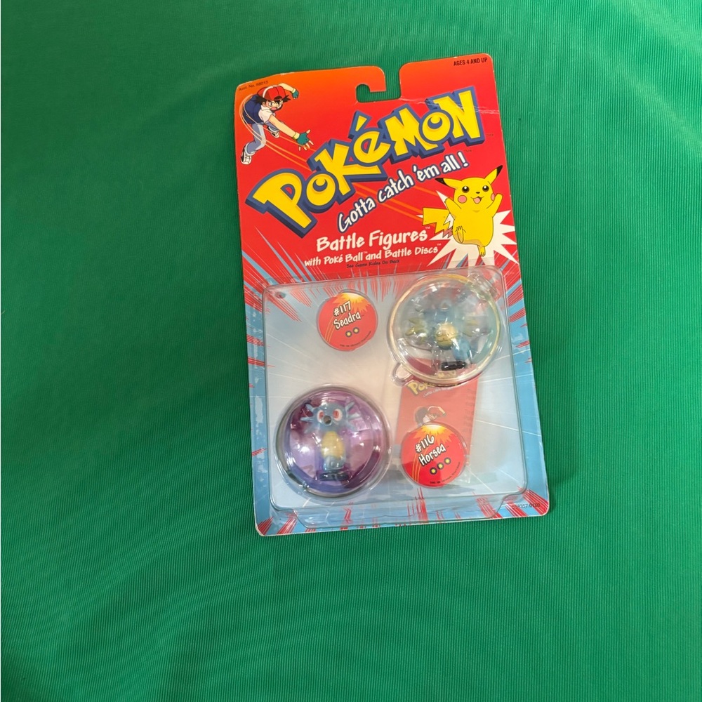 1999 Pokemon Battle Figures #116 Horsea #117 Seadra
W poke ball and battle - Picture 4 of 4